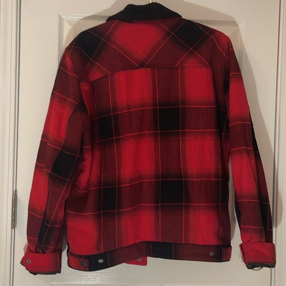 GAP Factory Men’s Buffalo Plaid Sterling Jacket Sz Medium - Picture 2 of 2